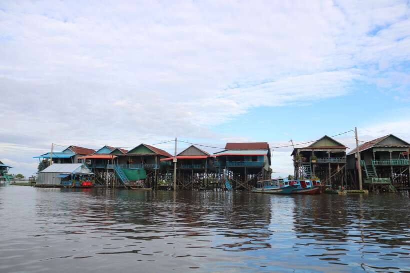 Siem Reap: Tonle Sap Lake - Fishing Village & Flooded Forest - The 40-minute ride from Siem Reap