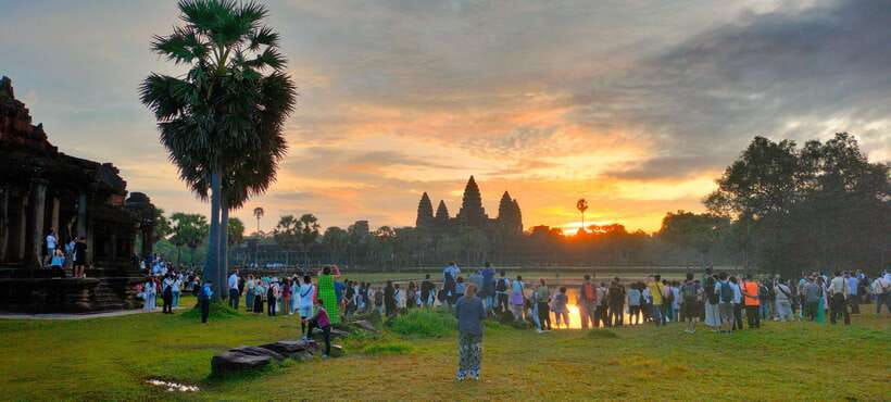 Siem Reap Tour Guide: Angkor Wat Sunrise Tour & Beng Mealea - Ta Prohm and the tree-covered ruins