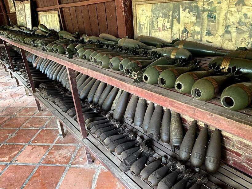 Siem Reap: War Museum included Ticket and Pickup Drop Off - The smaller objects and information boards