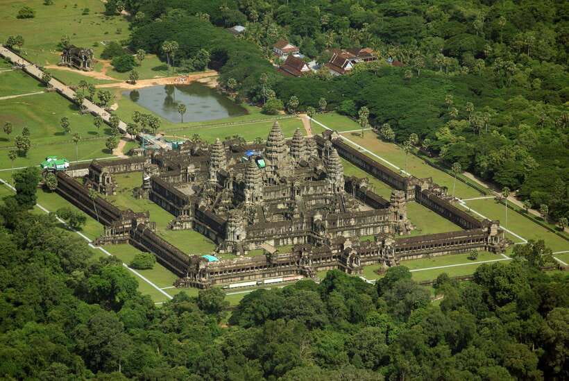 Sky Venture Microlight Siem Reap - The flight itself: 30 minutes above Siem Reap