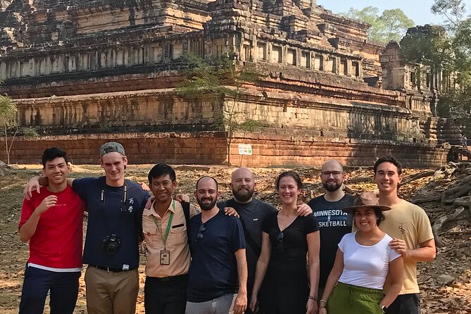 Sun Rise at Angkor Wat Small Group Day Tour from Siem Reap - Bayon’s stone faces and close-up carvings