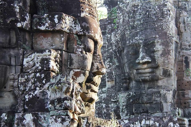 Sunrise Small Group Tour to Angkor Wat Temple - Bayon’s stone faces and Angkor Thom