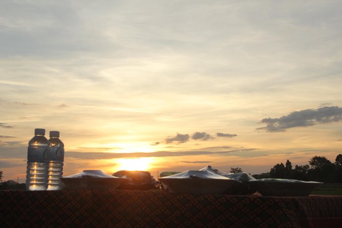 Sunset Dinner at Rice Paddy Fields - The ox-cart ride through village lanes