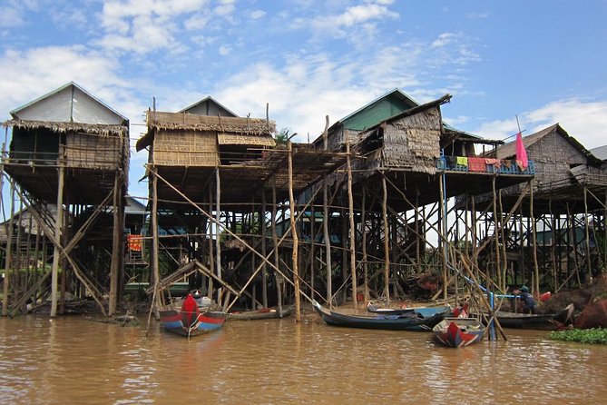 Tonle Sap Lake-Floating Villages-Mangrove Forest - Kampong Phluk’s tall stilt houses
