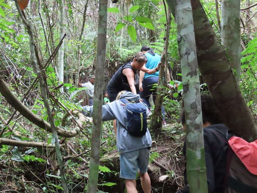 Trekking Tour at Phnom Kulen National Park from Siem Reap - Cooling off at Kulen Waterfall