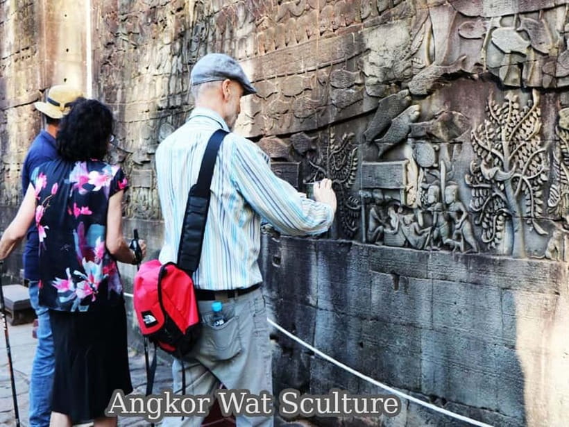 Ultimate Sunrise to Angkor Wat, Angkor Thom and Bayon Temple - Entering Angkor Thom through the southern gate